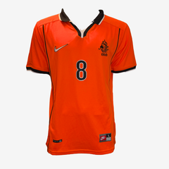 Dennis Bergkamp Signed Netherlands 1998 World Cup Home Shirt
