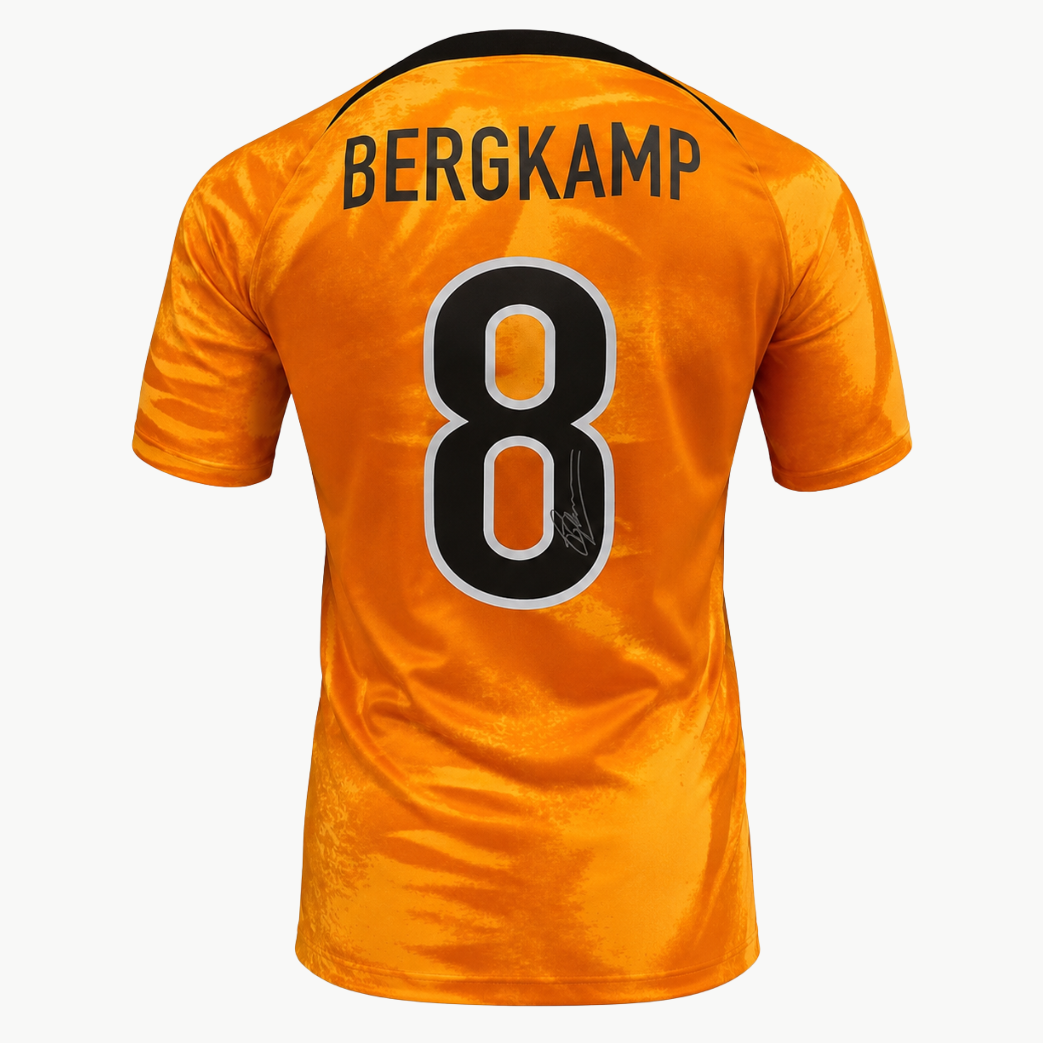 Dennis Bergkamp Signed Netherlands Football Shirt - 2022-2023 Home