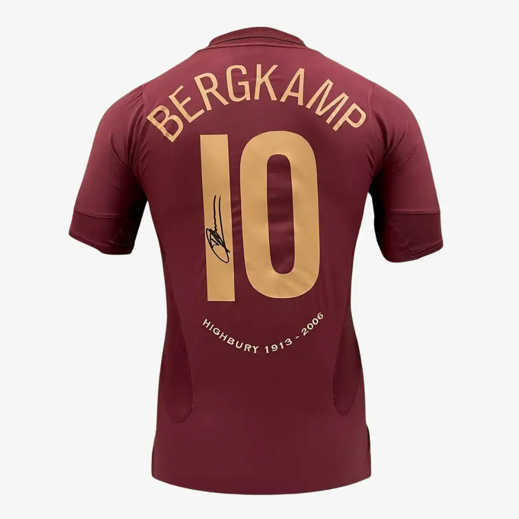 DennisBergkampSignedOriginalArsenal2005-06CommemorativeHighburyFootballShirt_ca1840f1-1ce2-44e7-9d4b-16aaa16bb220 | Iconic Shirts