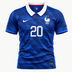 Désiré Doué Signed France Home Shirt 2026