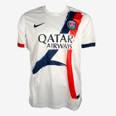 Désiré Doué Signed PSG 2024–25 Away Shirt - Iconic Shirts