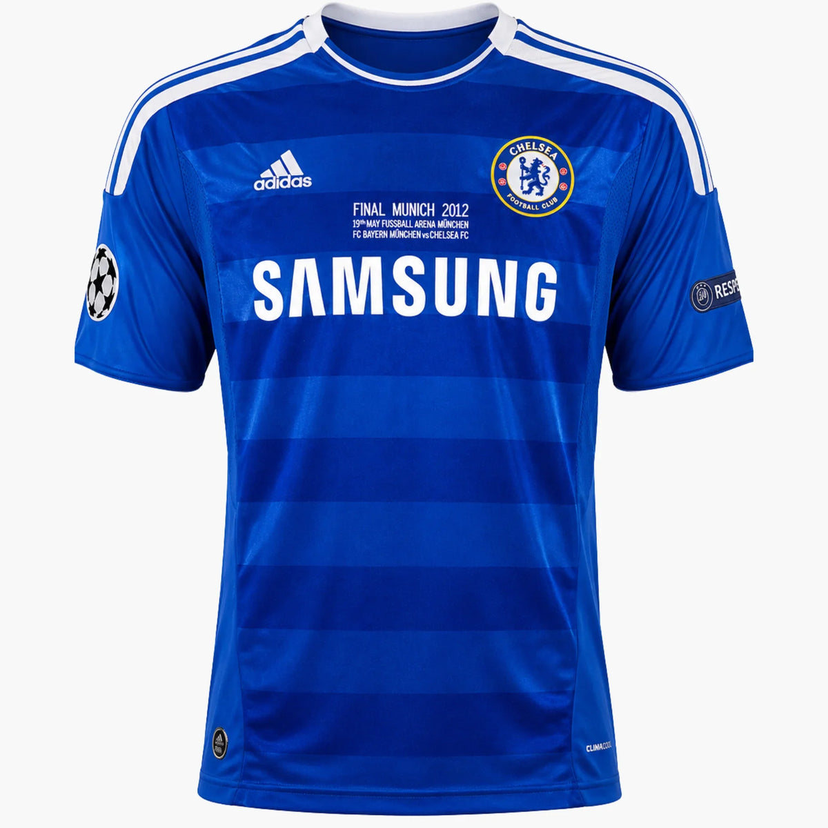 DidierDrogbaSignedChelseaFootballShirt-2012HomeChampionsLeagueFinal-front | Iconic Shirts