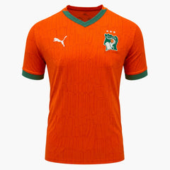 DidierDrogbaSignedIvoryCoastHomeShirt2024_25-front | Iconic Shirts
