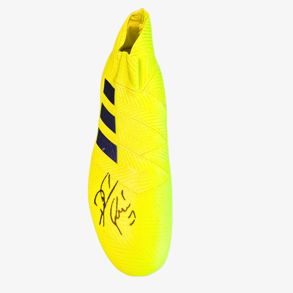 DiegoForlanSignedAdidasNemezizFootballBoot-front | Iconic Shirts