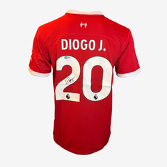 Diogo Jota Signed Liverpool Home Shirt - 2023-24