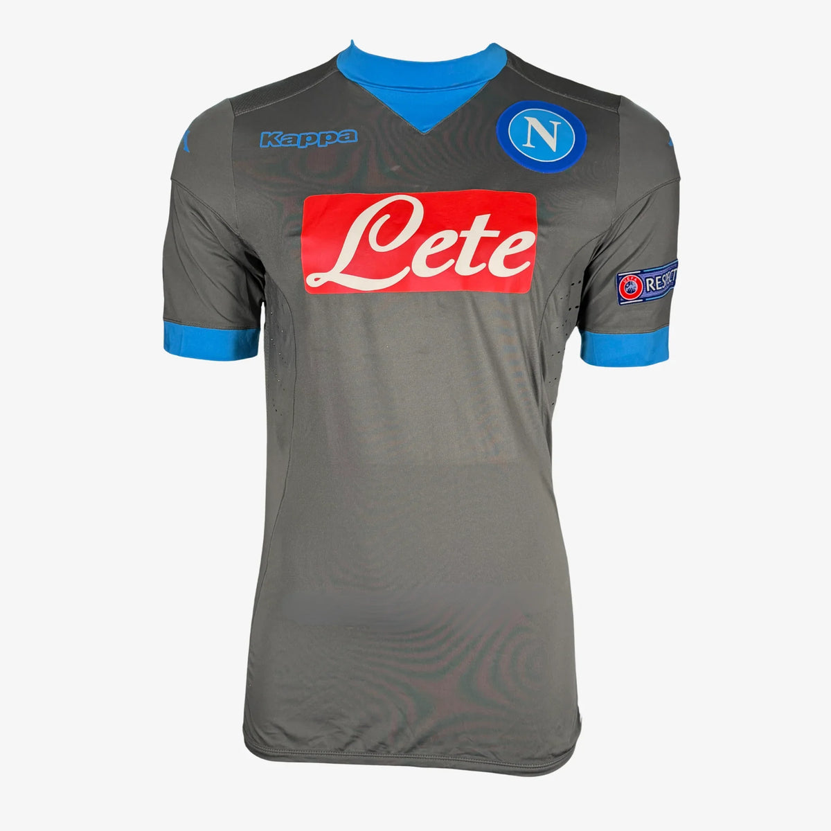 DriesMertensSignedSSCNapoli2015_16AwayShirt-front | Iconic Shirts