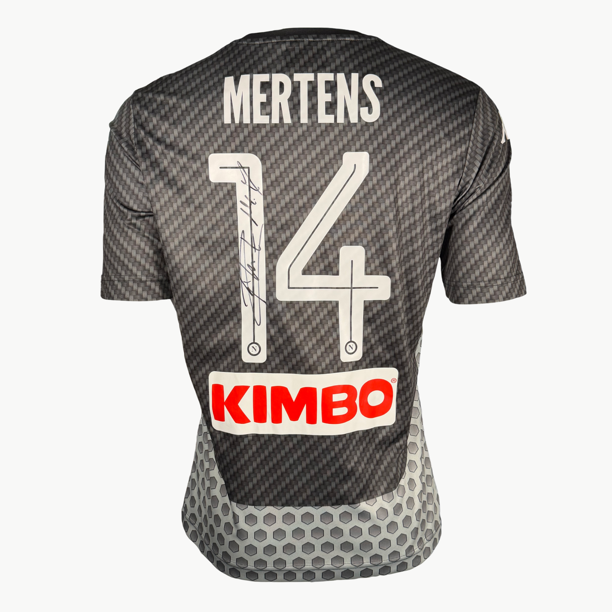 Dries Mertens Signed SSC Napoli 2017–18 Fourth Shirt