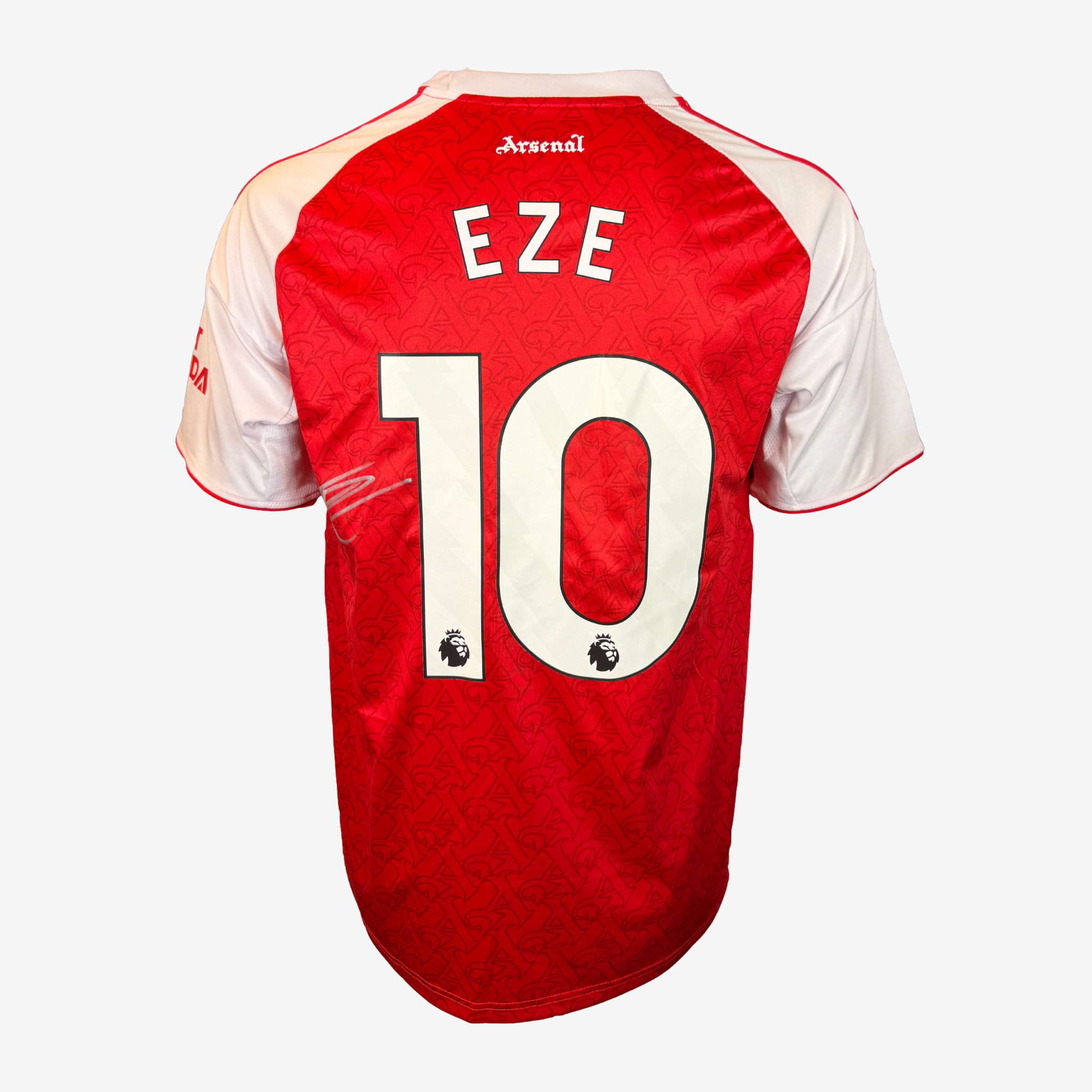 Eberechi Eze Signed Arsenal Home Shirt - 2025-26