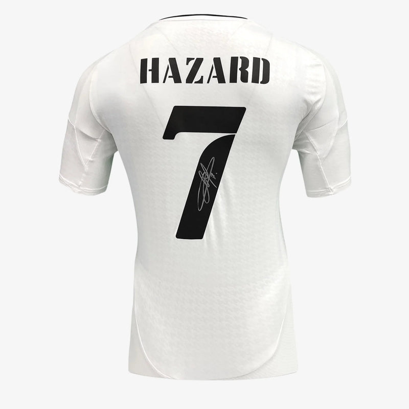 Maillot domicile Real Madrid 2024_25 signé Eden Hazard | Iconic Shirts