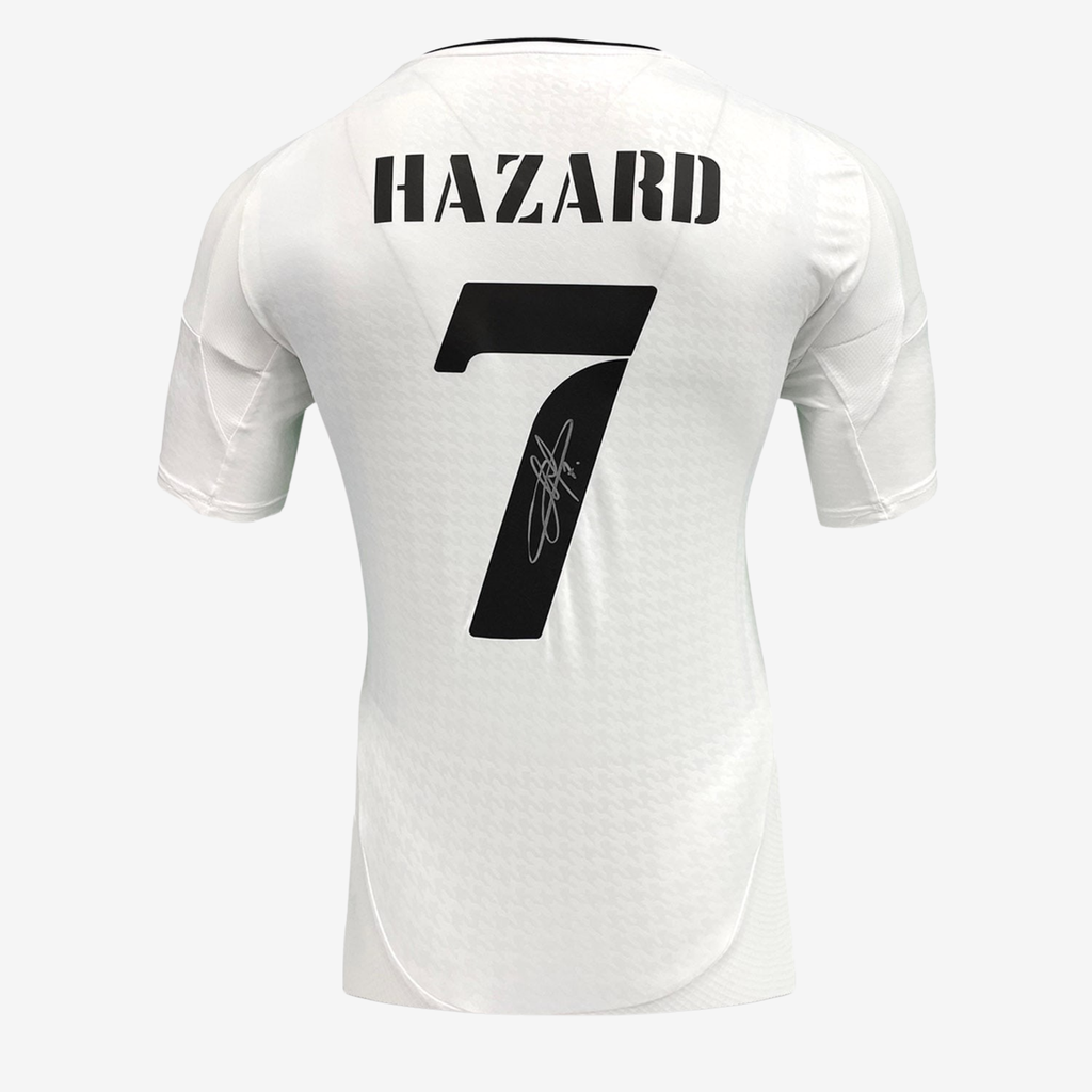 Eden Hazard Signed Real Madrid Home Shirt 2024/25 – Signed
