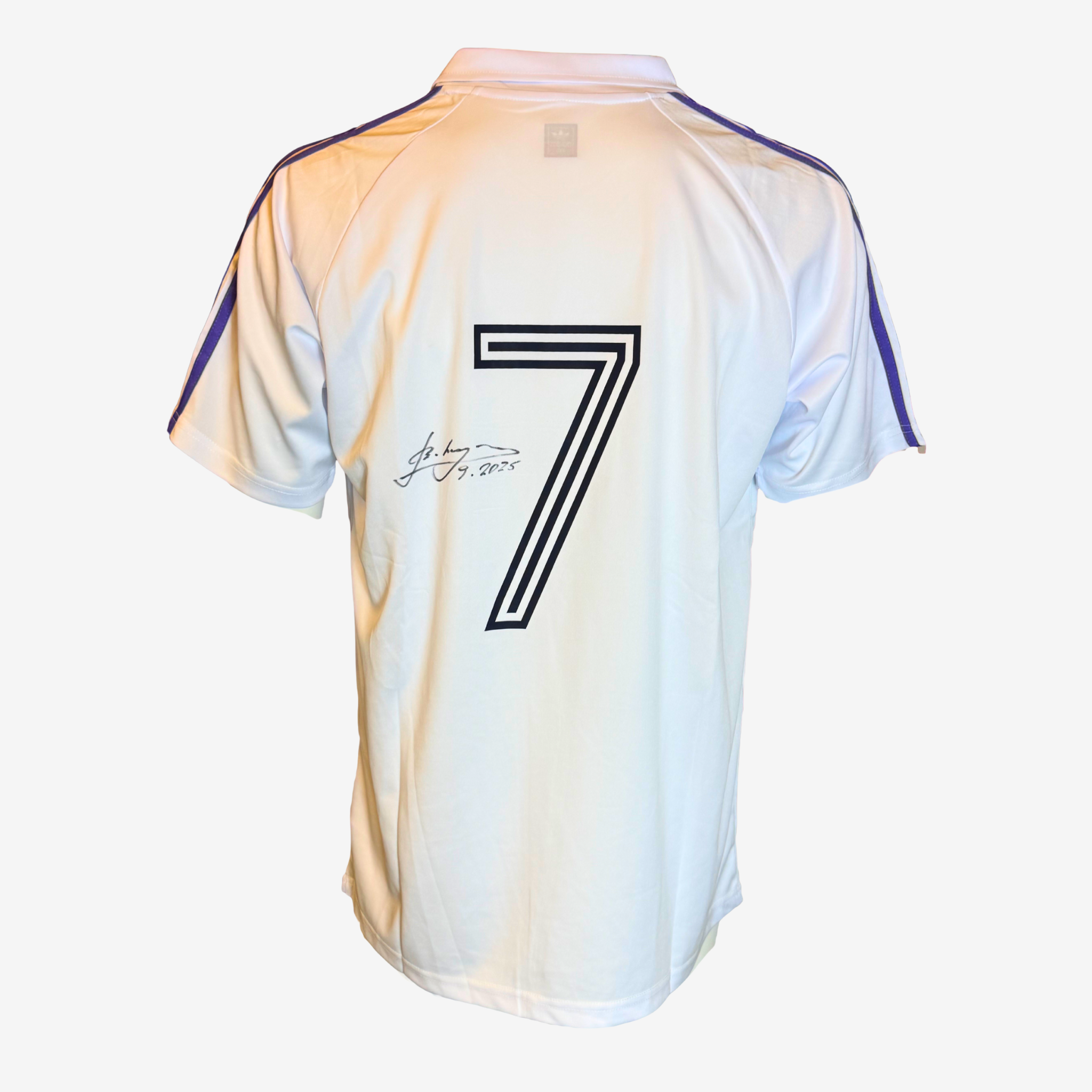 Emilio Butragueño Signed Real Madrid Home Shirt – 1986