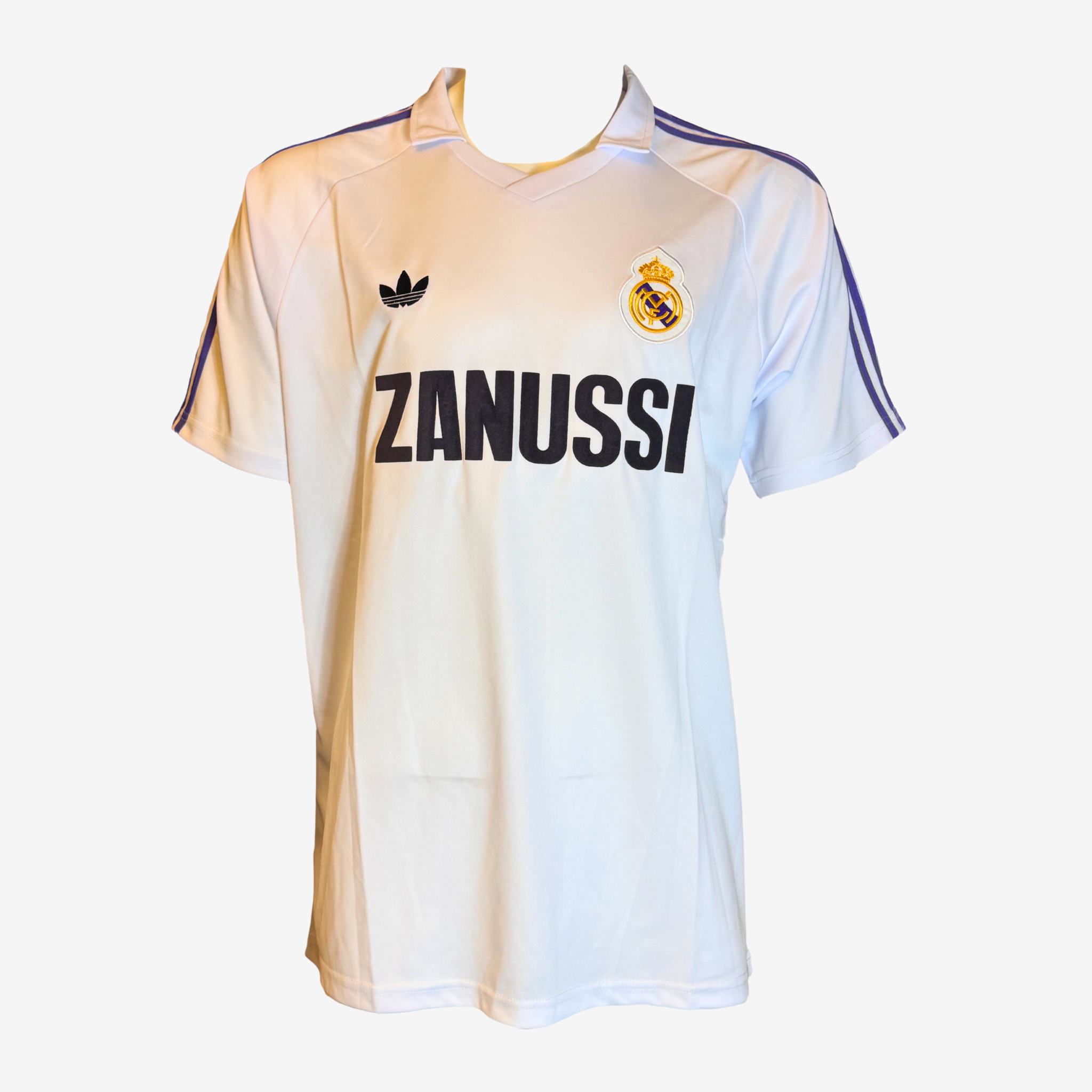 Emilio Butragueño Signed Real Madrid Home Shirt – 1986