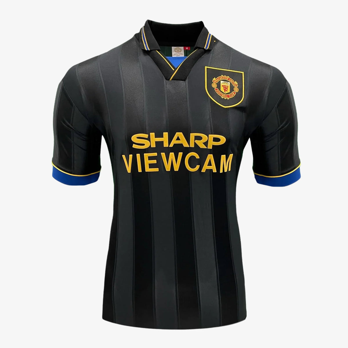 EricCantonaSignedManchesterUnitedAwayShirt-1994-1996-front | Iconic Shirts