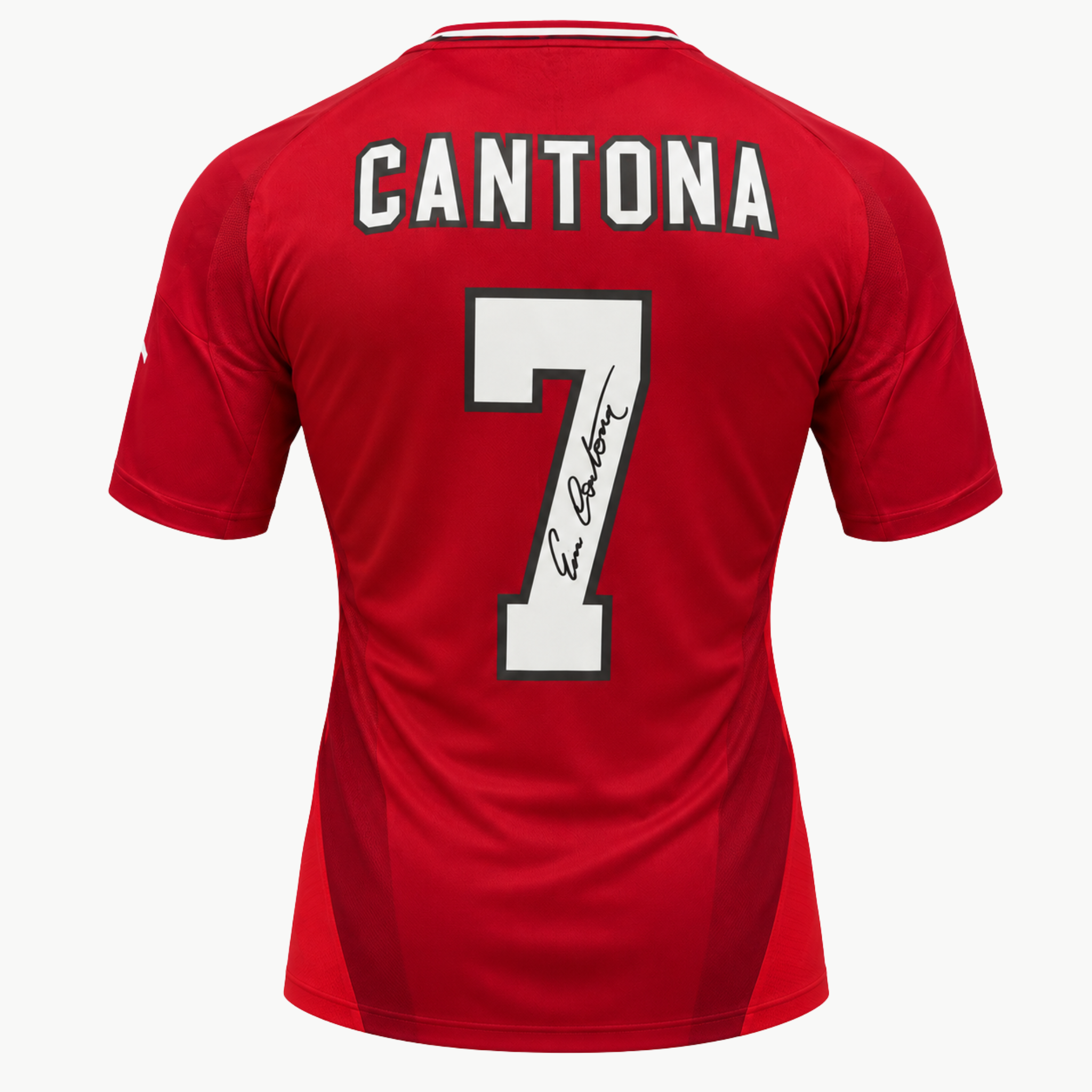 Eric Cantona Signed Manchester United Home Football Shirt