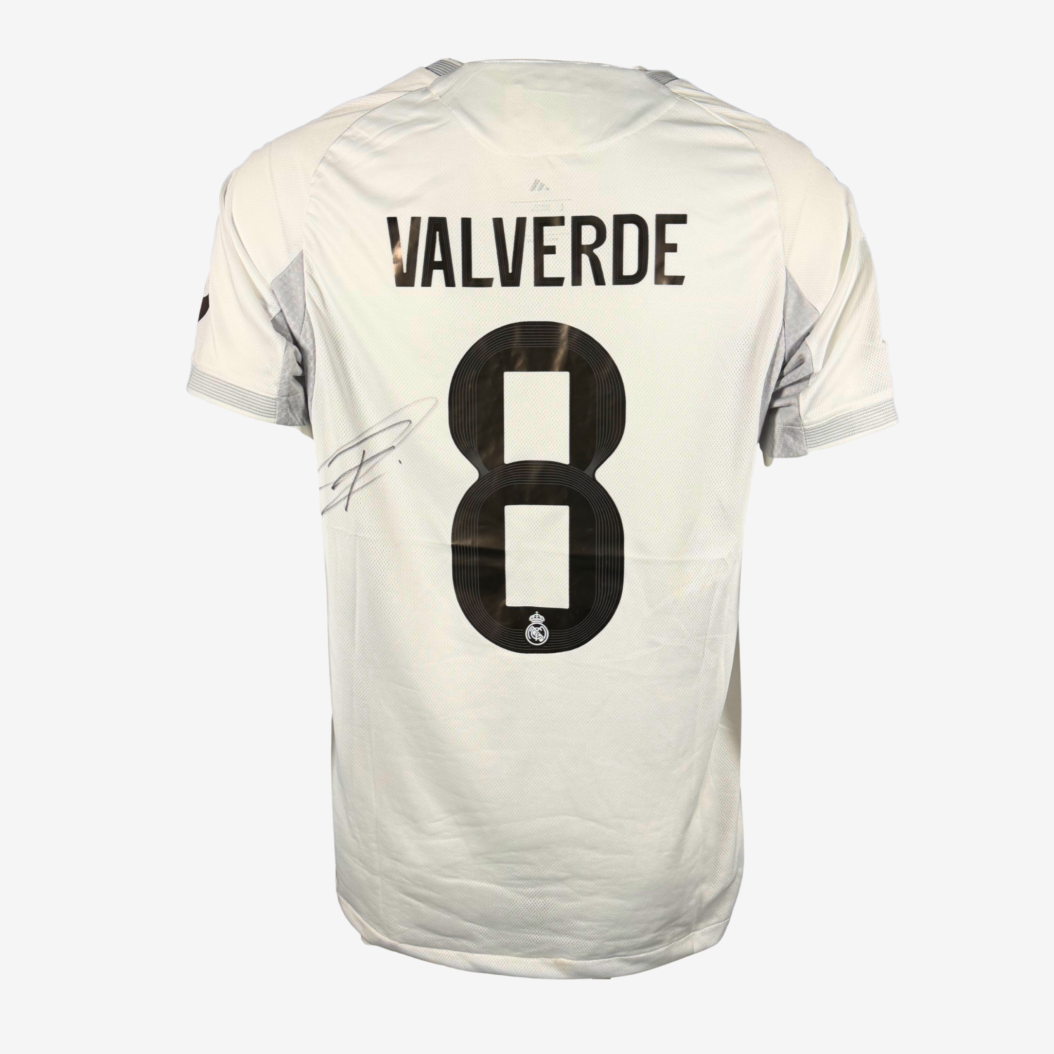 Federico Valverde Signed Real Madrid Home Shirt 2024-2025