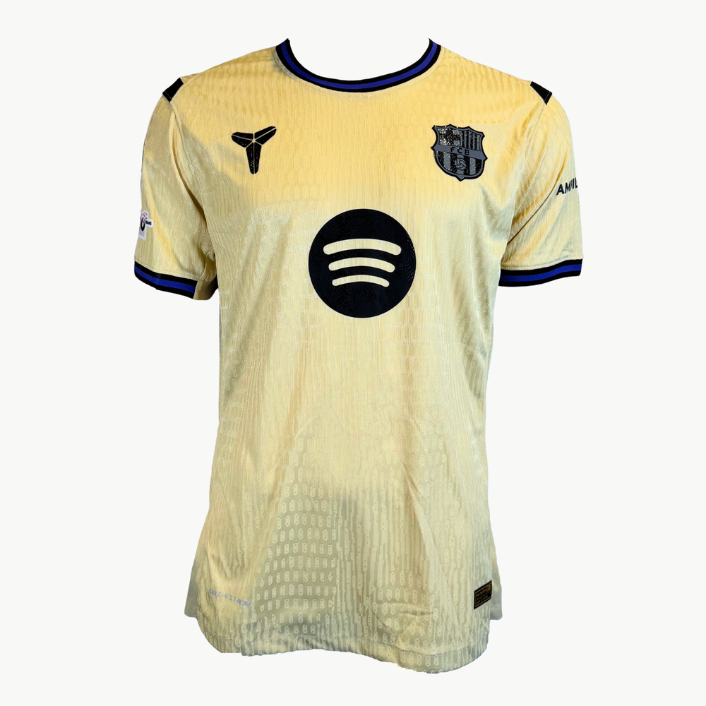 Fermín López Signed FC Barcelona 2025–26 Away Shirt - Iconic Shirts # #