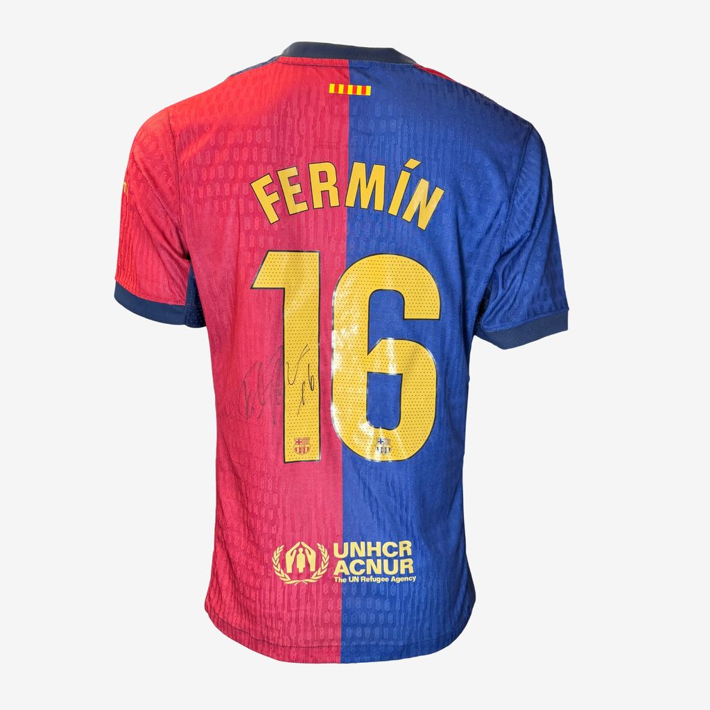 FC Barcelona FERMÍN 16 アウェイユニフォーム FC Barcelona Fermín López #16 Soccer Size Large L Black Jersey | eBay