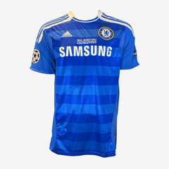 Fernando Torres Signed Chelsea - 2012 Champions League Final Shirt