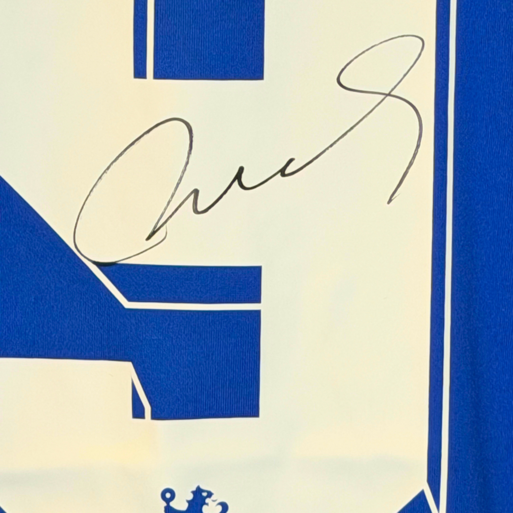 Fernando Torres Signed Chelsea - 2012 Champions League Final Shirt