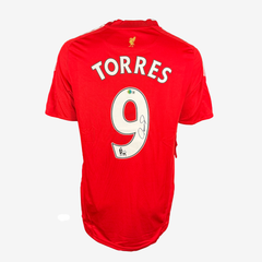 Fernando Torres Signed Liverpool - 2008-2009 Home Shirt