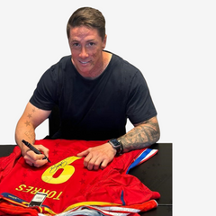 Fernando Torres Signed Original Spain 2011-12 Home Football Shirt