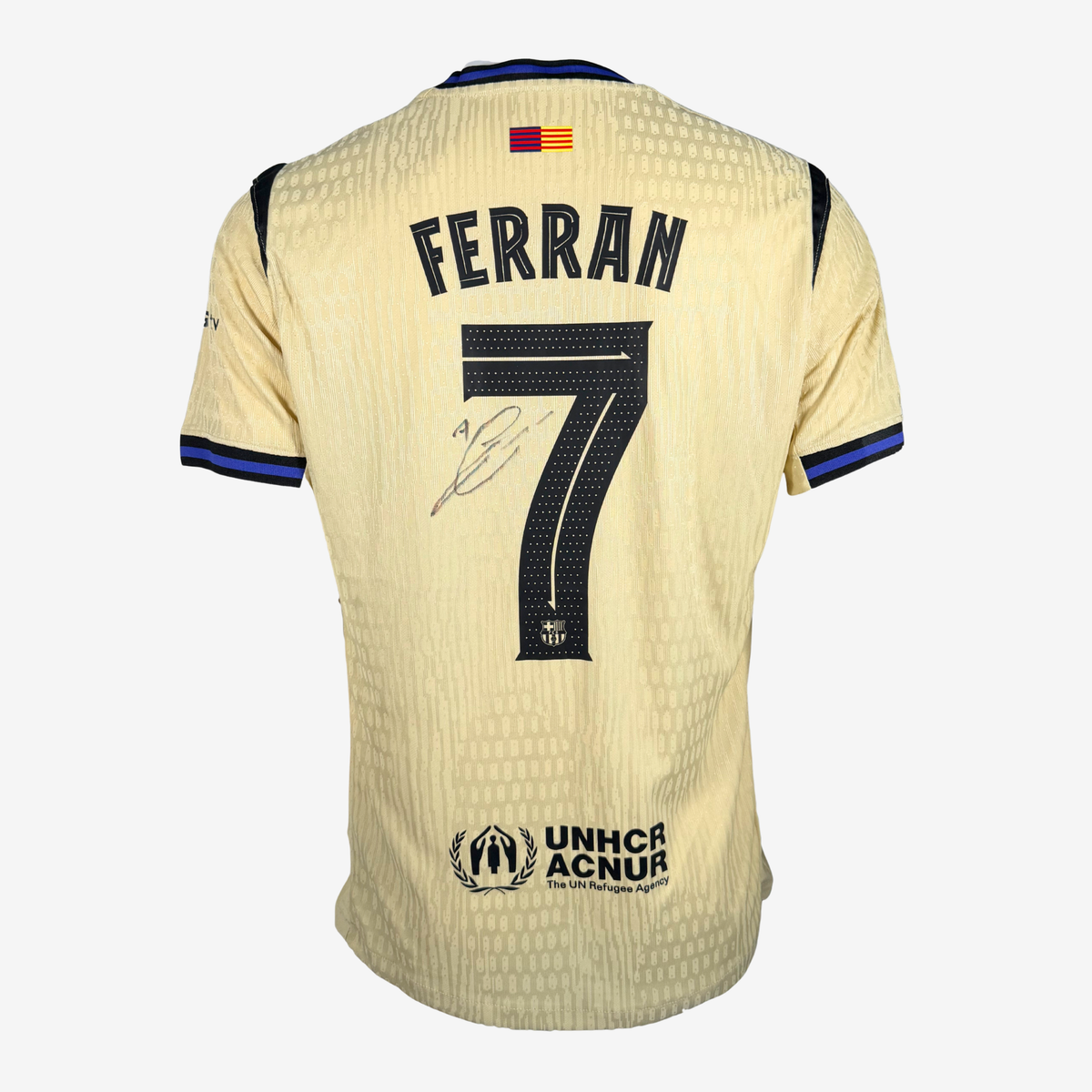 Ferran Torres Signed FC Barcelona 2025–26 Away Shirt