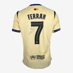 Ferran Torres Signed FC Barcelona 2025–26 Away Shirt