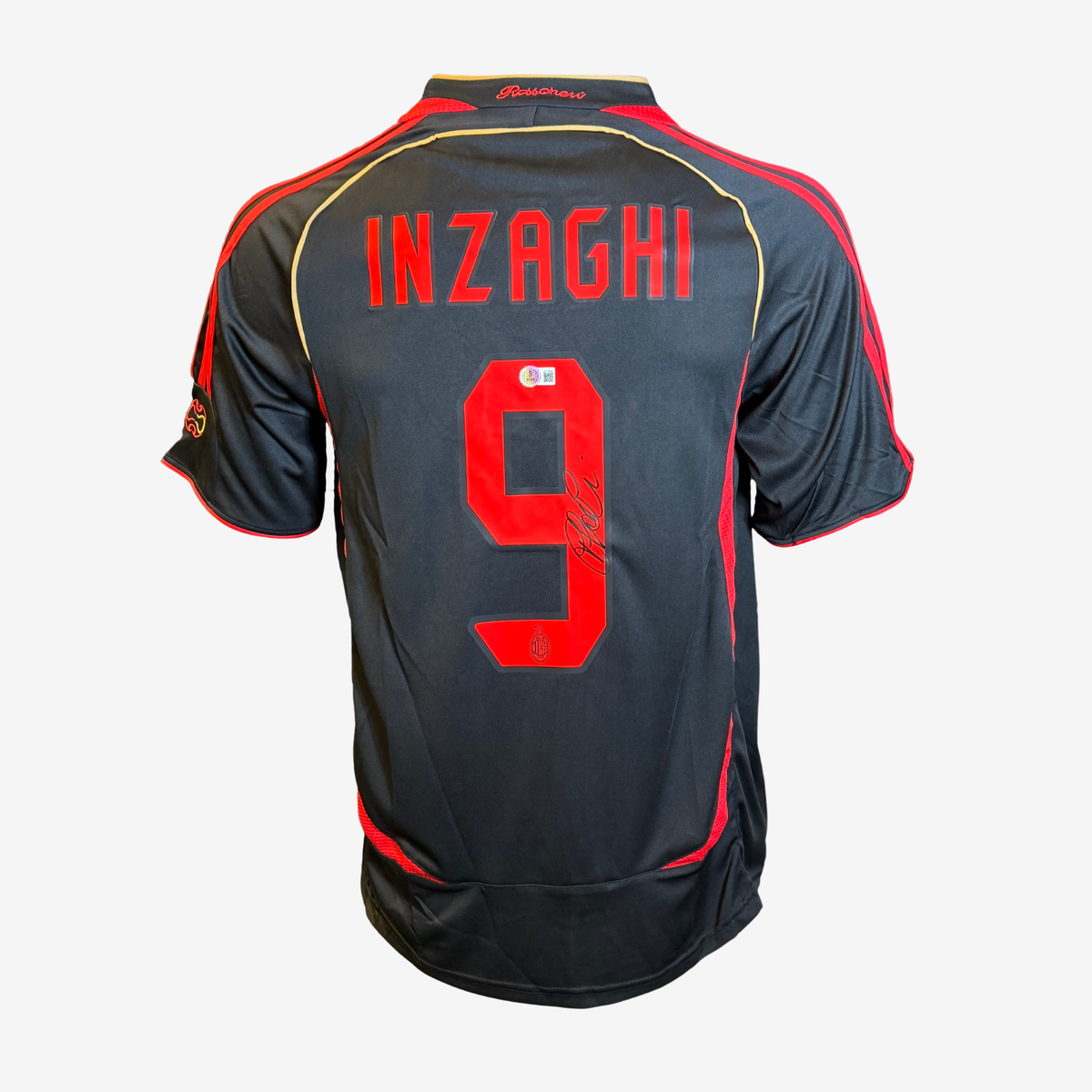 Filippo Inzaghi Signed AC Milan Away Shirt - 2006-07
