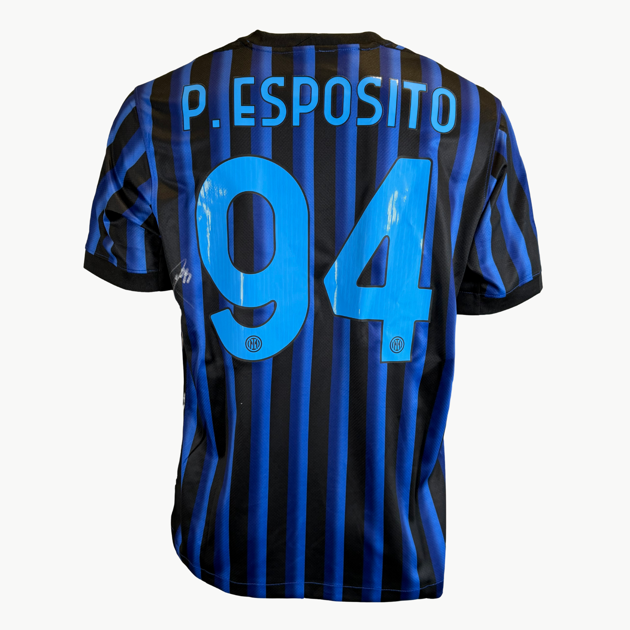 Francesco Pio Esposito Signed Inter Milan 2025–26 Home Shirt