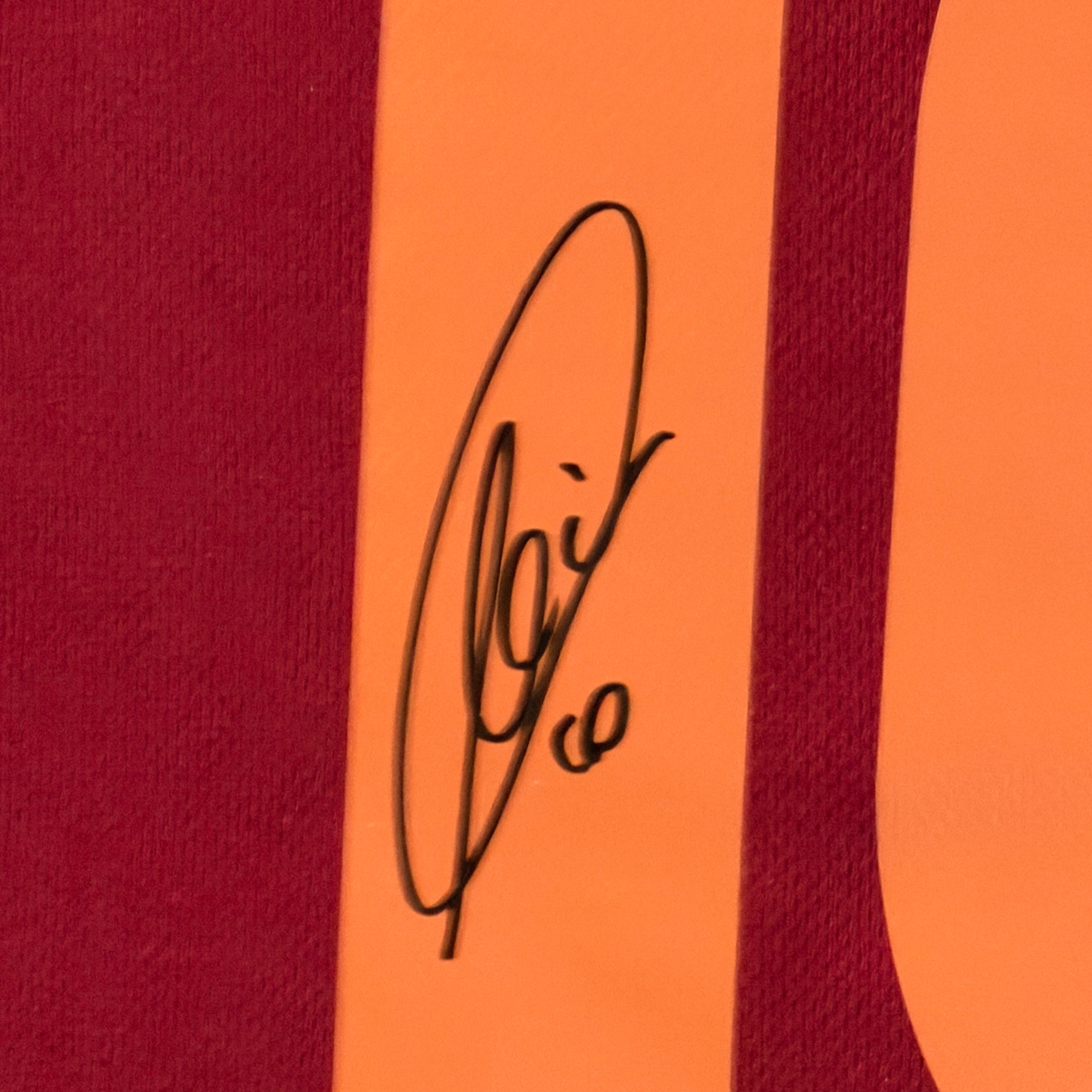 Francesco Totti Signed AS Roma 1998-99 Shirt - Framed