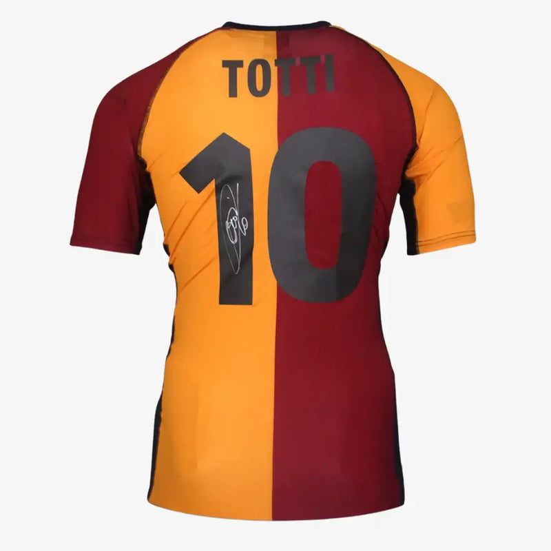Francesco_Totti_Signed_AS_Roma_2001-02_Football_Shirt | Iconic Shirts