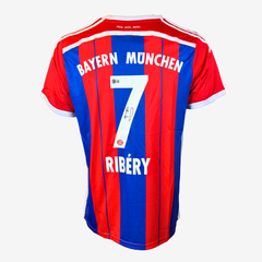 Franck Ribéry Signed Bayern Munich Home Shirt - 2014-15