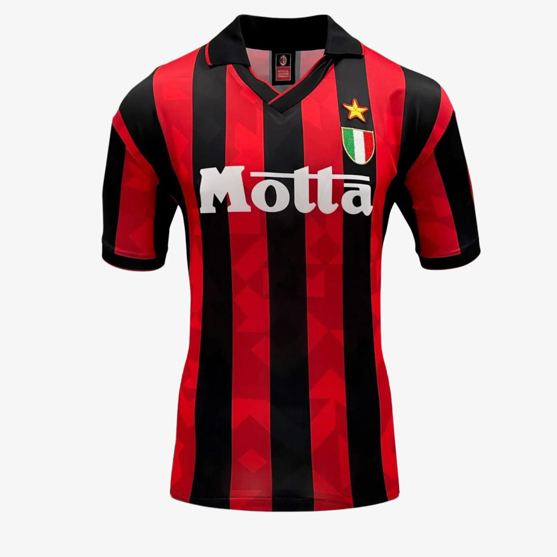 FrancoBaresiSignedACMilanFootballShirt_1994-front | Iconic Shirts