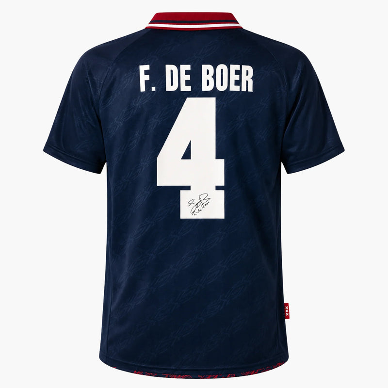 FrankdeBoerSignedAjax1994-1995AwayShirt | Iconic Shirts