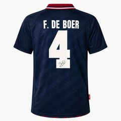 Frank de Boer Signed Ajax 1994-1995 Away Shirt