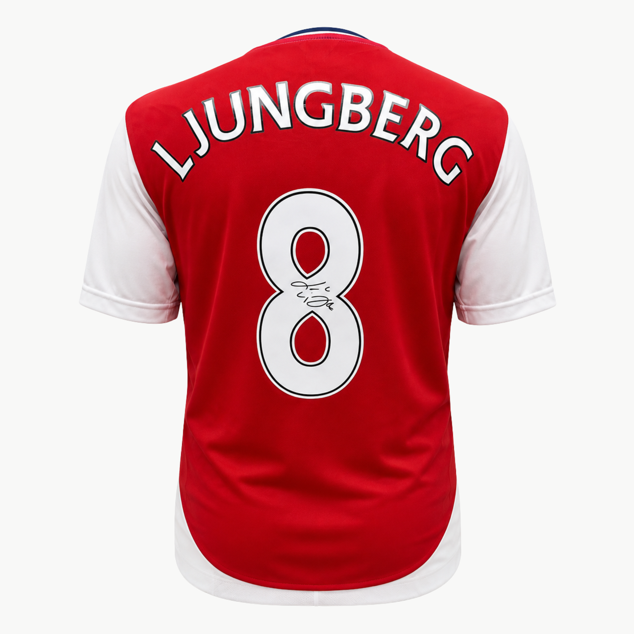 Freddie Ljungberg Signed Arsenal Home Shirt