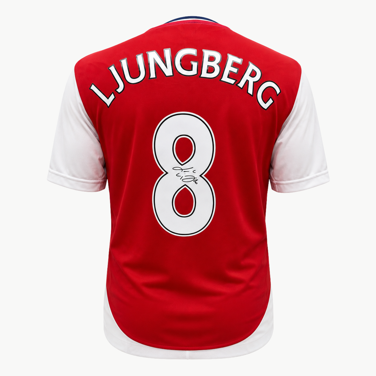 Freddie Ljungberg Signed Arsenal Home Shirt