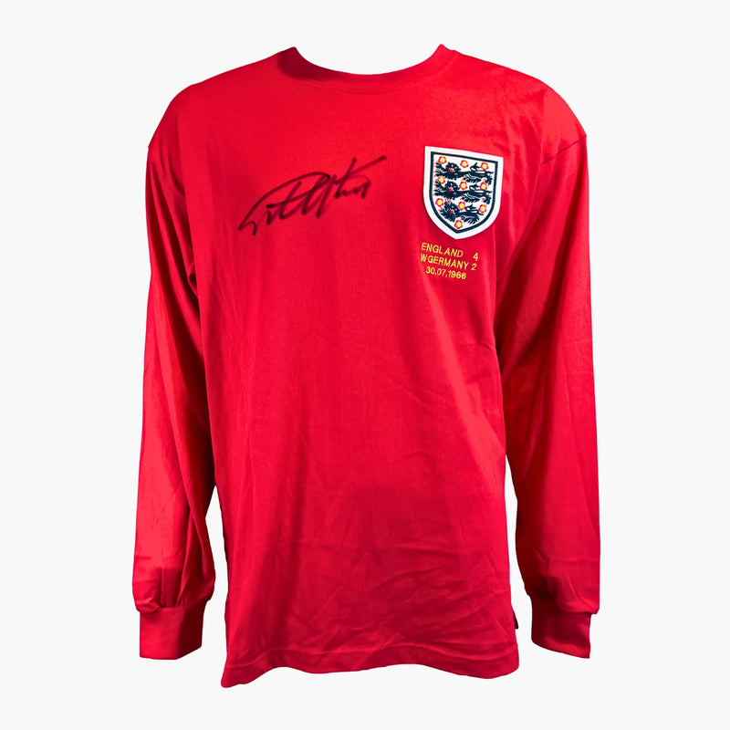 GeoffHurstSignedEngland1966WorldCupFinalShirt | Iconic Shirts