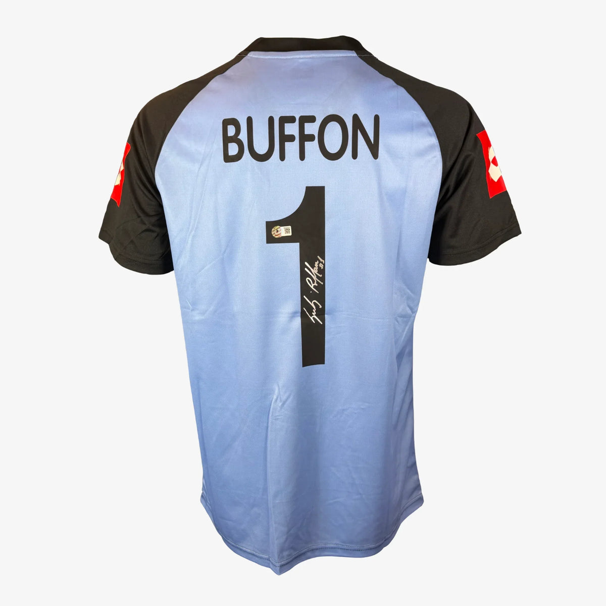 GianluigiBuffonSignedJuventusBlueGoalkeeperShirt-2002-03 | Iconic Shirts
