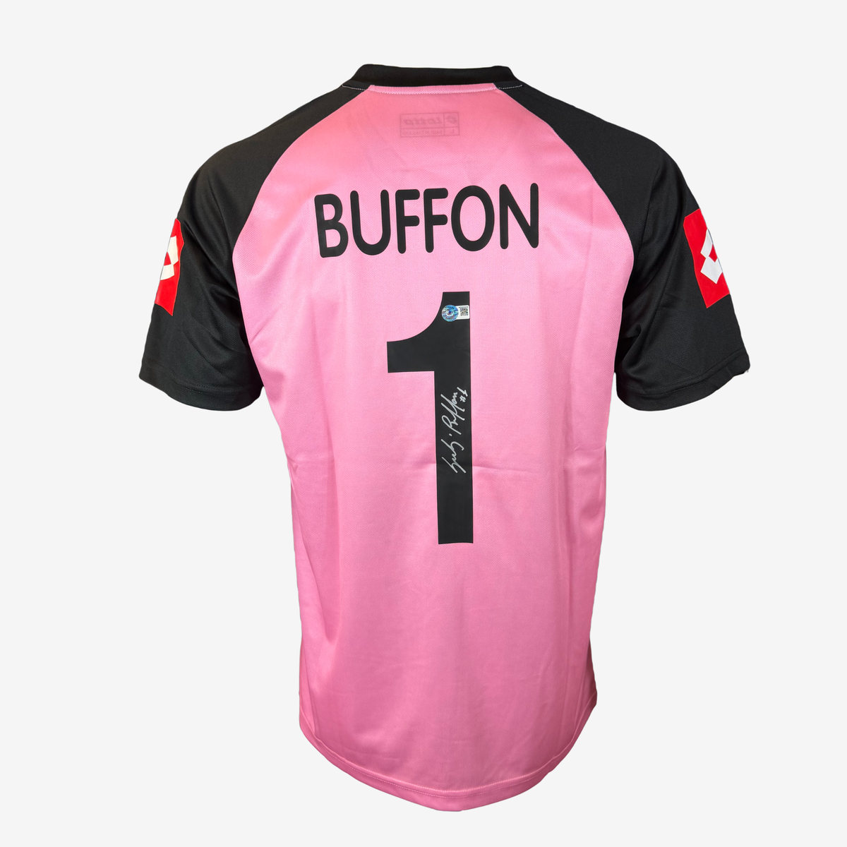 Gianluigi Buffon Signed Juventus Pink Goalkeeper Shirt - 2002-03