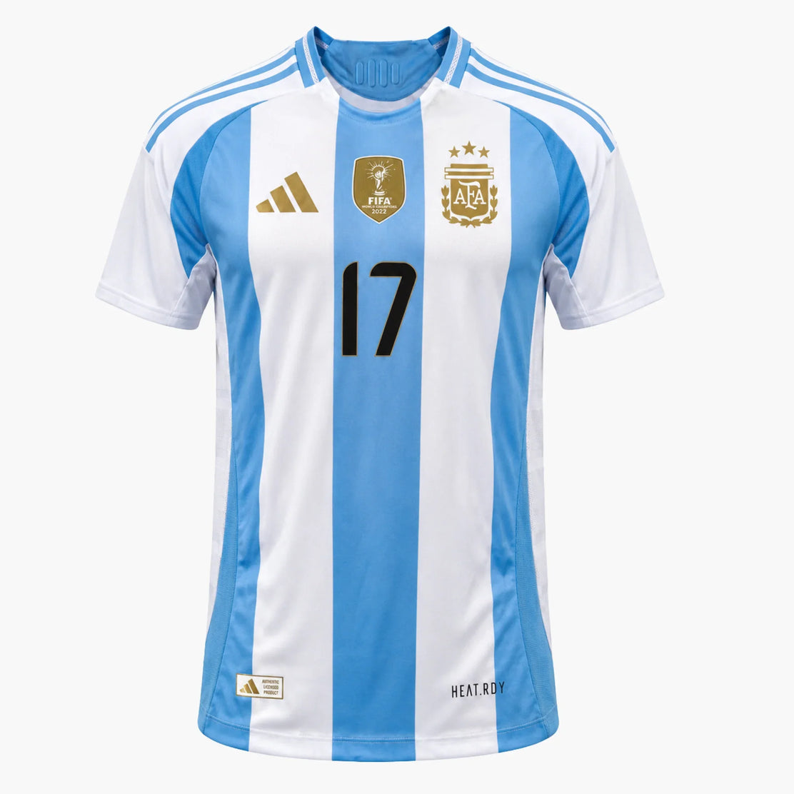 GiulianoSimeoneMaillotDomicileArgentineSigné2026-face | Iconic Shirts