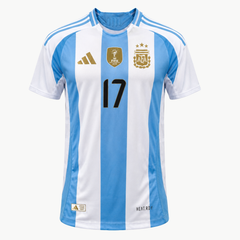 Giuliano Simeone Signed Argentina Home Shirt 2026