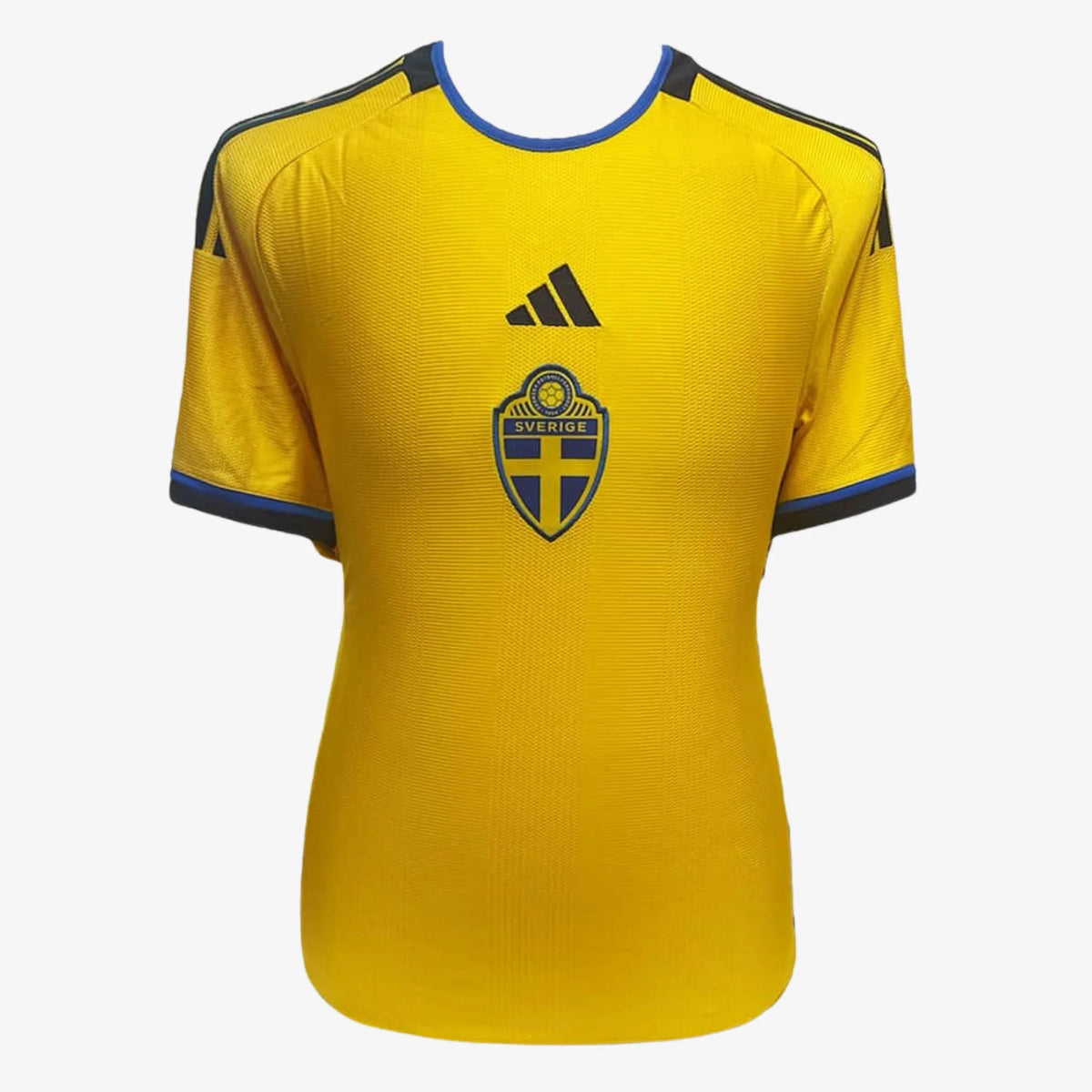 HenrikLarssonSignedSwedenFootballShirt_2022-front | Iconic Shirts