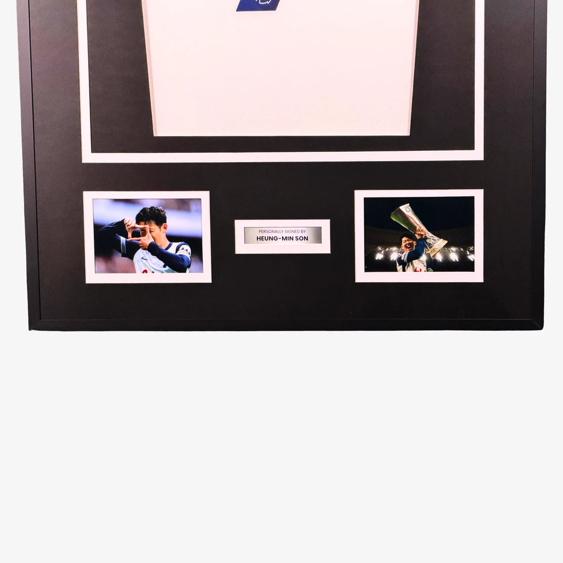 Von Heung-Min Son signiertes Tottenham Hotspur Heimtrikot – 2024–25 – gerahmte Fotos | Iconic Shirts