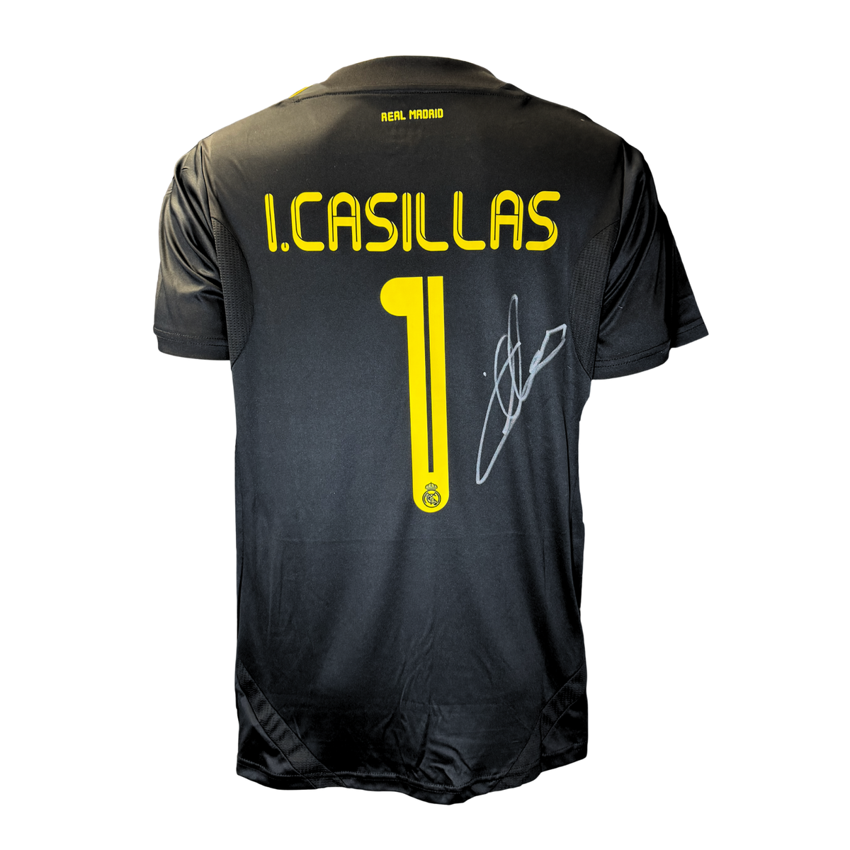 Iker Casillas Signed Real Madrid Goalkeeper Shirt – 2012