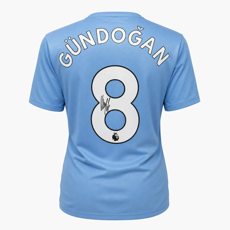 IlkayGundoganSignedManchesterCity2021-2022HomeShirt | Iconic Shirts