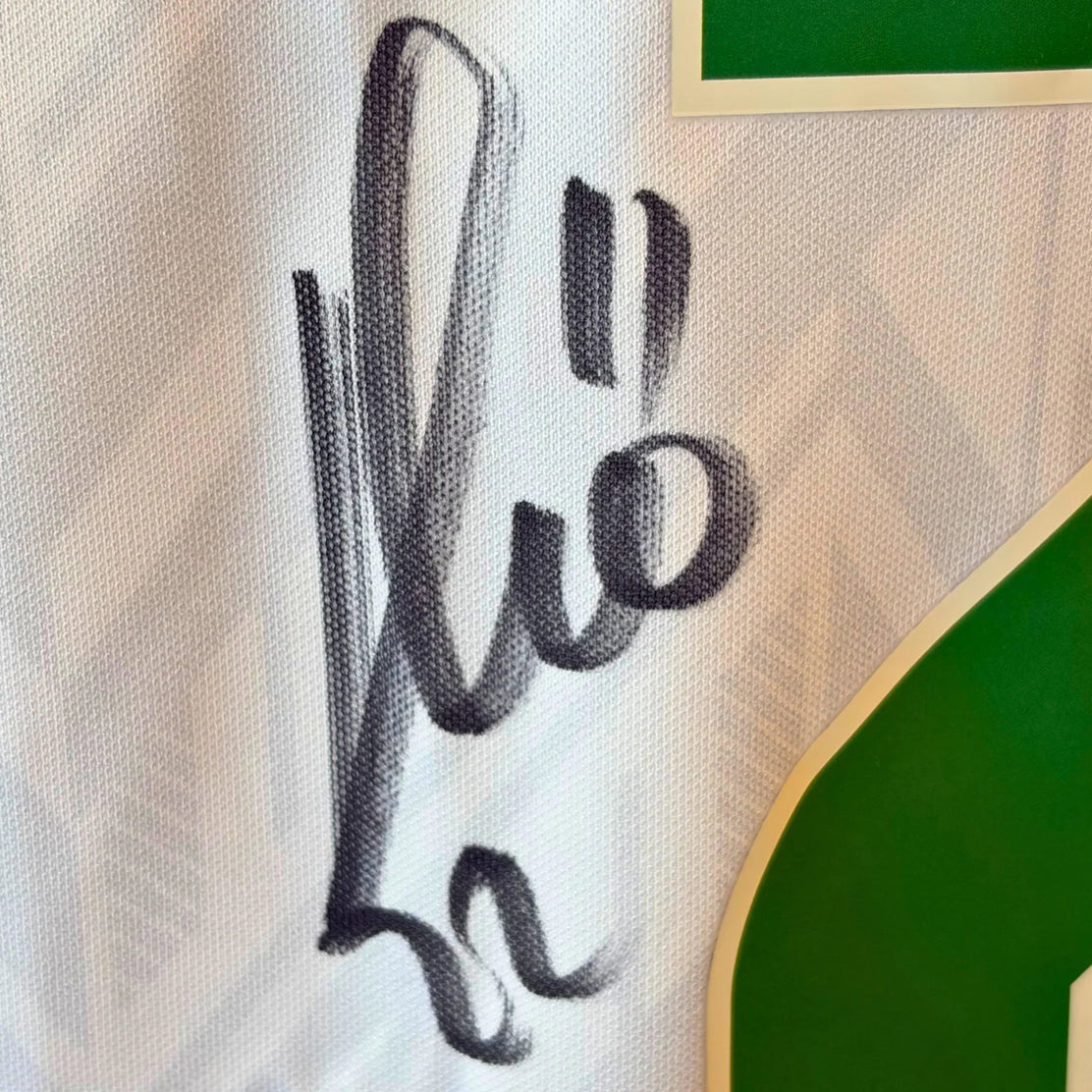 IscoSignedRealBetisHomeFootballShirt_2024_25-signature | Iconic Shirts