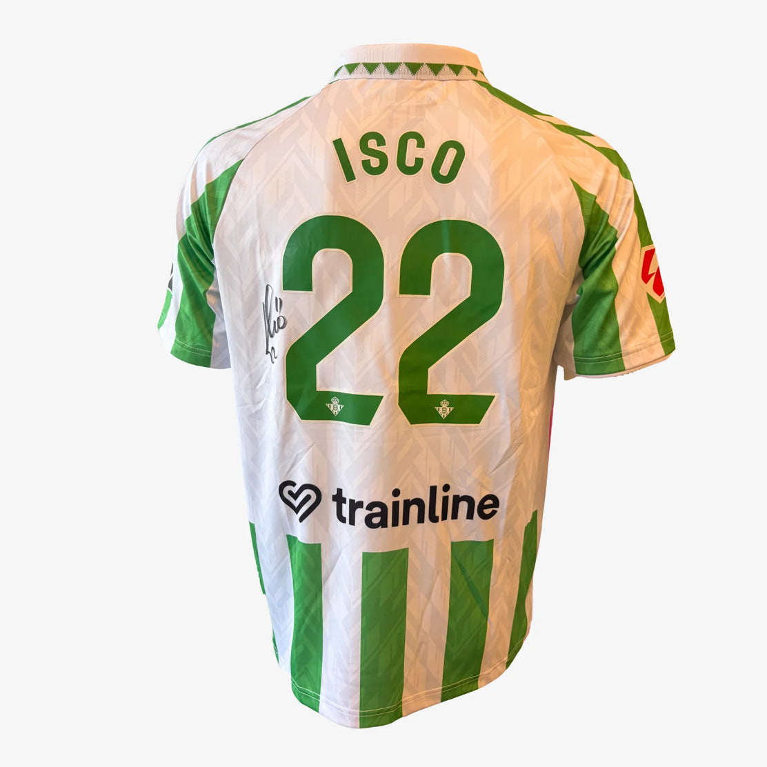 IscoSignedRealBetisHomeFootballShirt_2024_25 | Iconic Shirts