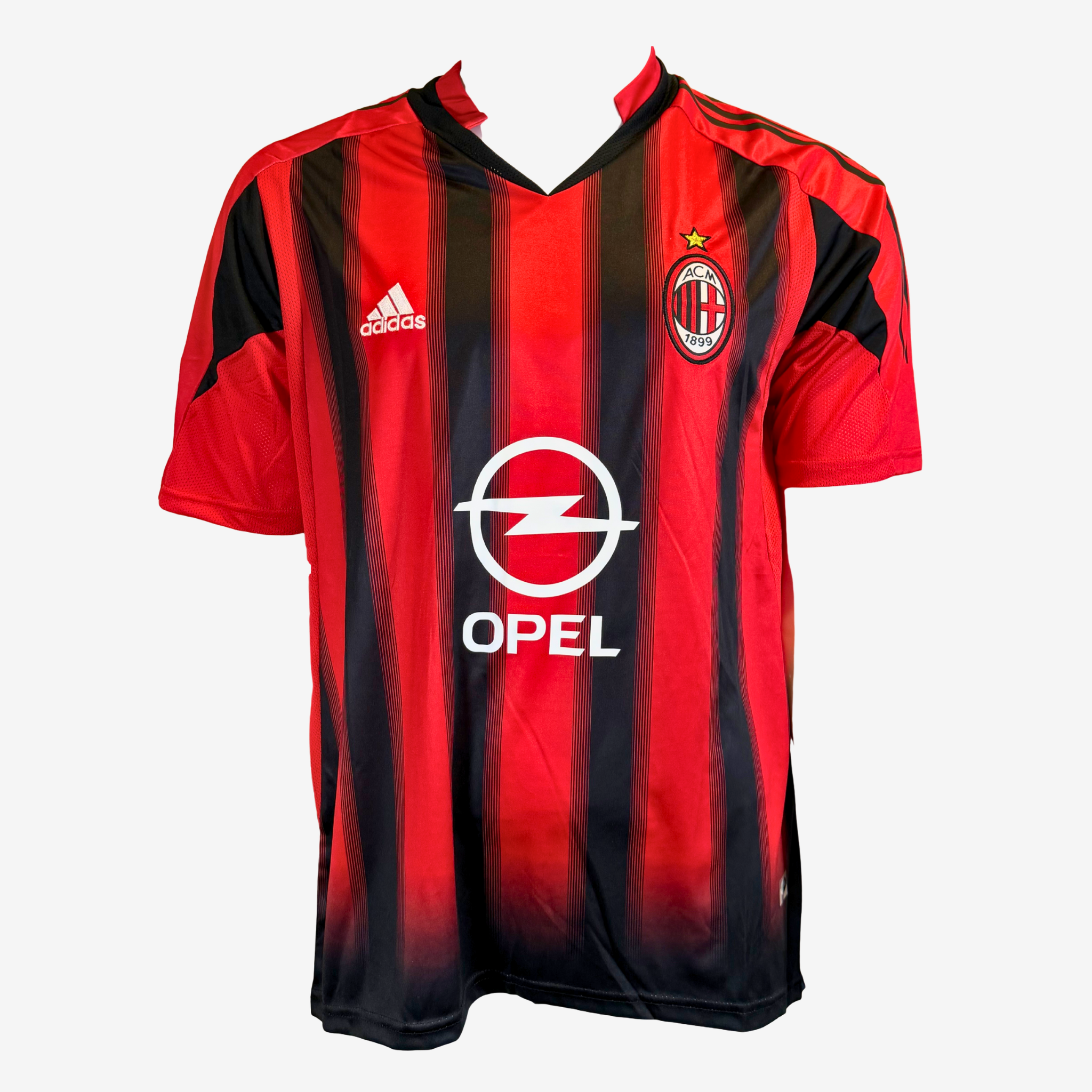 Jaap Stam Signed AC Milan Football Shirt 2004-05 Home