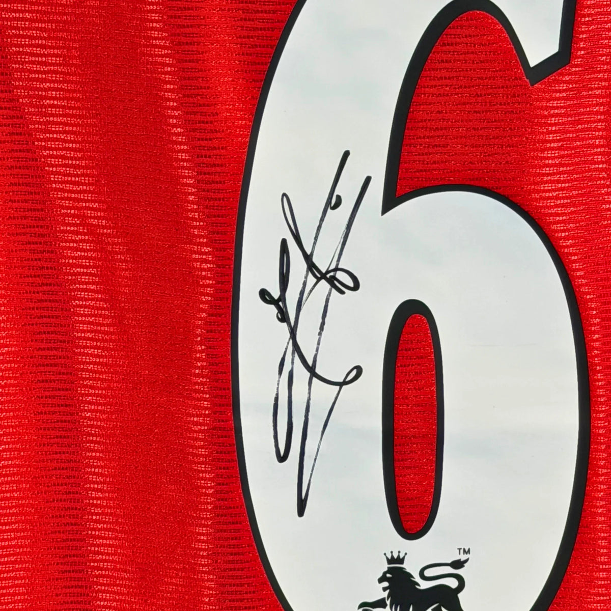 JaapStamSignedManchesterUnitedHomeShirt2000_01-signature | Iconic Shirts